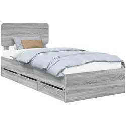 vidaXL, Bett, Modernes Bett (90 x 200 cm)