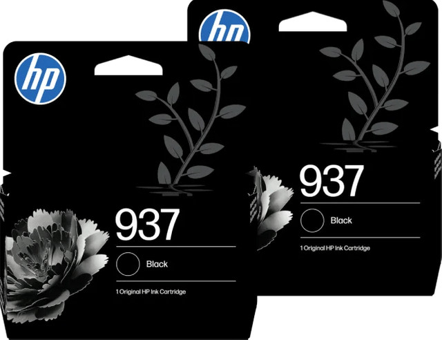 HP 937 Cartridge Zwart Duo Pack
