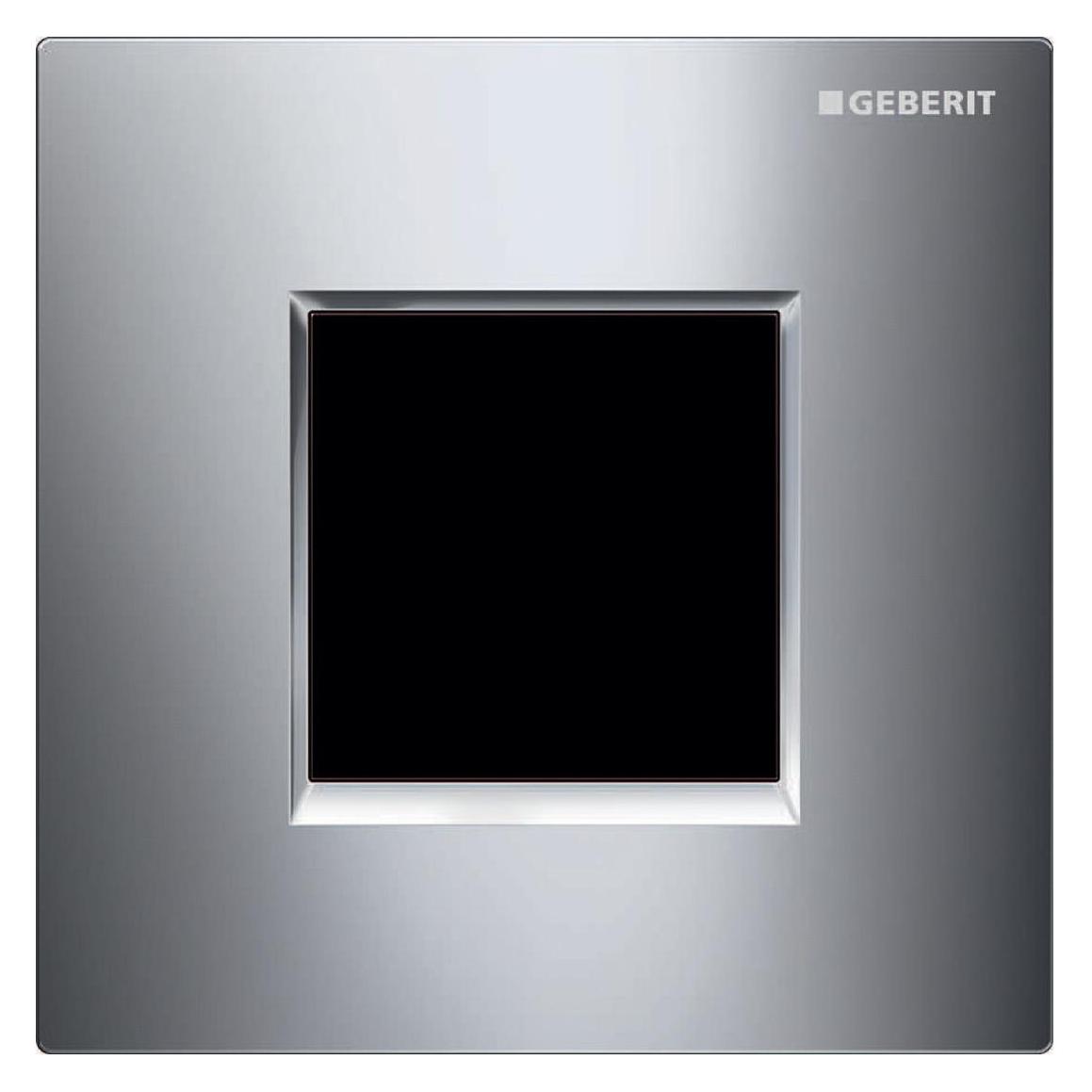 Geberit Urinalsteuerung Typ 30 mit elektronischer Splauslsung Netzbetrieb hochglanz verchromt/mat (116.027.KH.1)