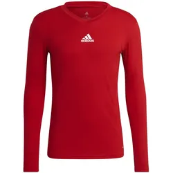 adidas Team Base langarm Funktionsshirt Herren GN5674 - team power red XXL