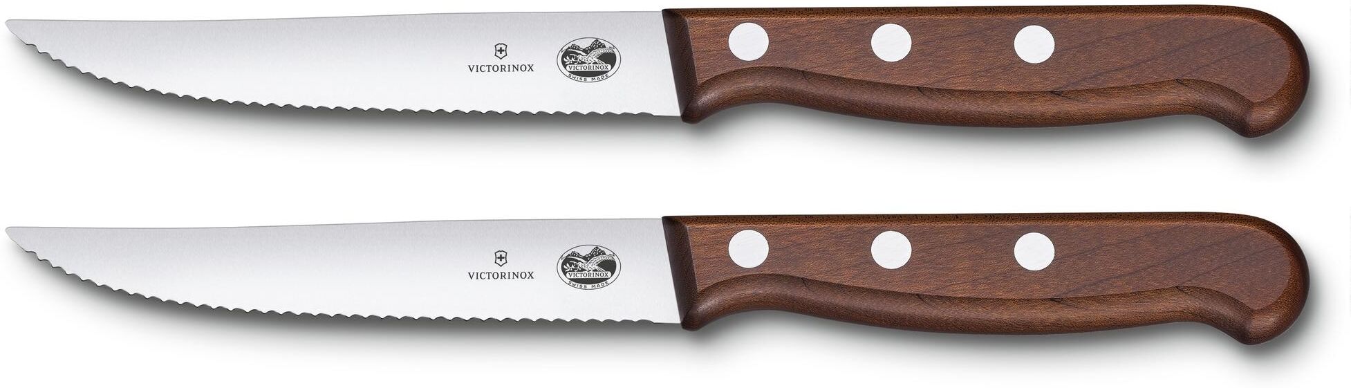 Steakmesser VICTORINOX "2", braun, Essmesser, Steakmesser braun Einheitsgröße