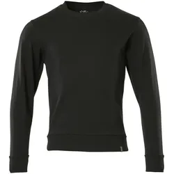 Bio Sweatshirt "20484" Crossover - 6XL - vollschwarz