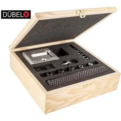 ENT Dübelo Bohr- und Dübellehre im Holzkoffer