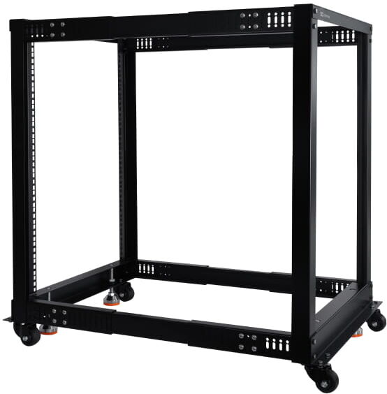 Alphacool ES 19" Open Frame Serverrack 15HE Verstellbare Tiefe