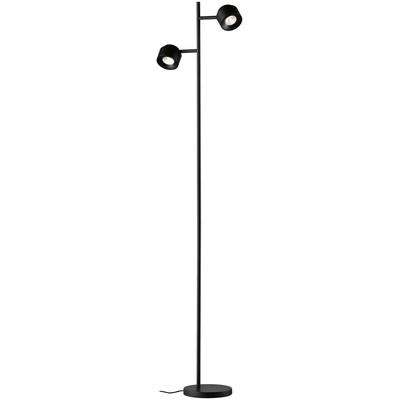 PAULMANN Stehlampe "Puric Pane", schwarz, 2, Ø 18cm H: 145cm, 1 Stk., Leuchten, 3-Step dimmbar, Stehlampe