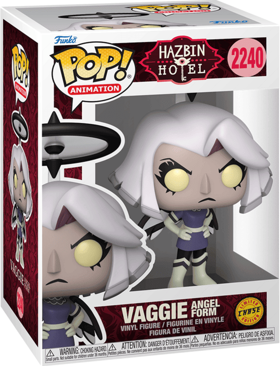 Funko Pop! Animation Hazbin Hotel Vaggie Vinyl Figure with Chase Chance, Officially Licensed, 10.7 cm Tall, Funko