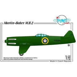Planet Models Martin-baker MB-2 British Fighter Protot