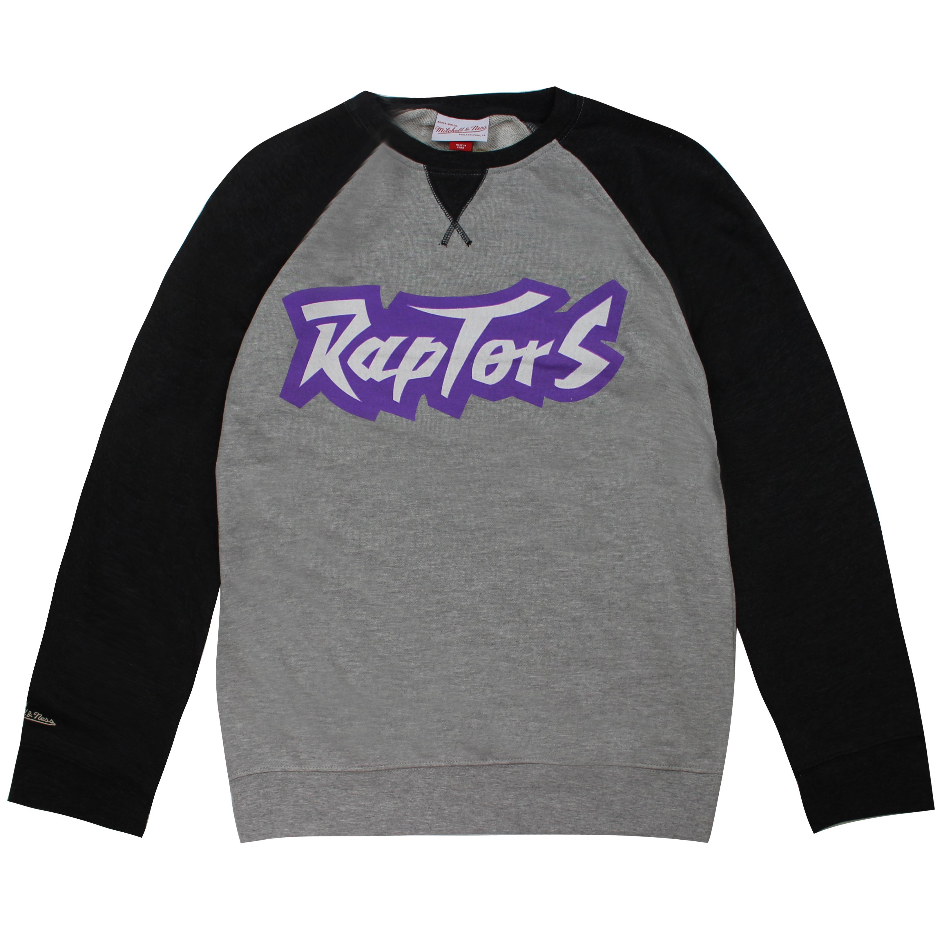Mitchell & Ness Toronto Raptors NBA Turf Fleece Crew Heren Sweatshirt