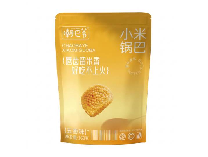 Chaobaye Xiaomi rijstcrackers, vijfkruiden smaak, 160 g