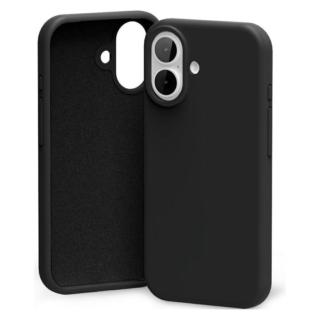 Mercury Silicone Case for iPhone 17 Black (Apple iPhone 17) (8800299676731)