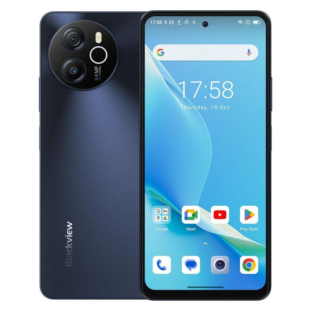 Blackview Smartphone Shark 8 8GB/256GB Black (256 GB, Black, 6.78", Dual SIM, 4G) (6931548319962)