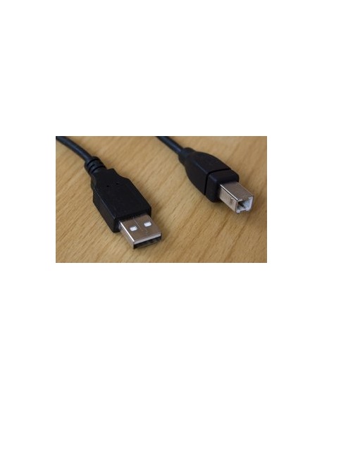 equip USB A/USB B 2.0 5.0m 5m A B Schwarz Kabel St/St (128862)