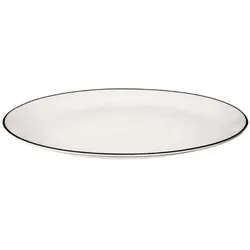 ASA Teller flach, ligne noire  d. 26,5 cm