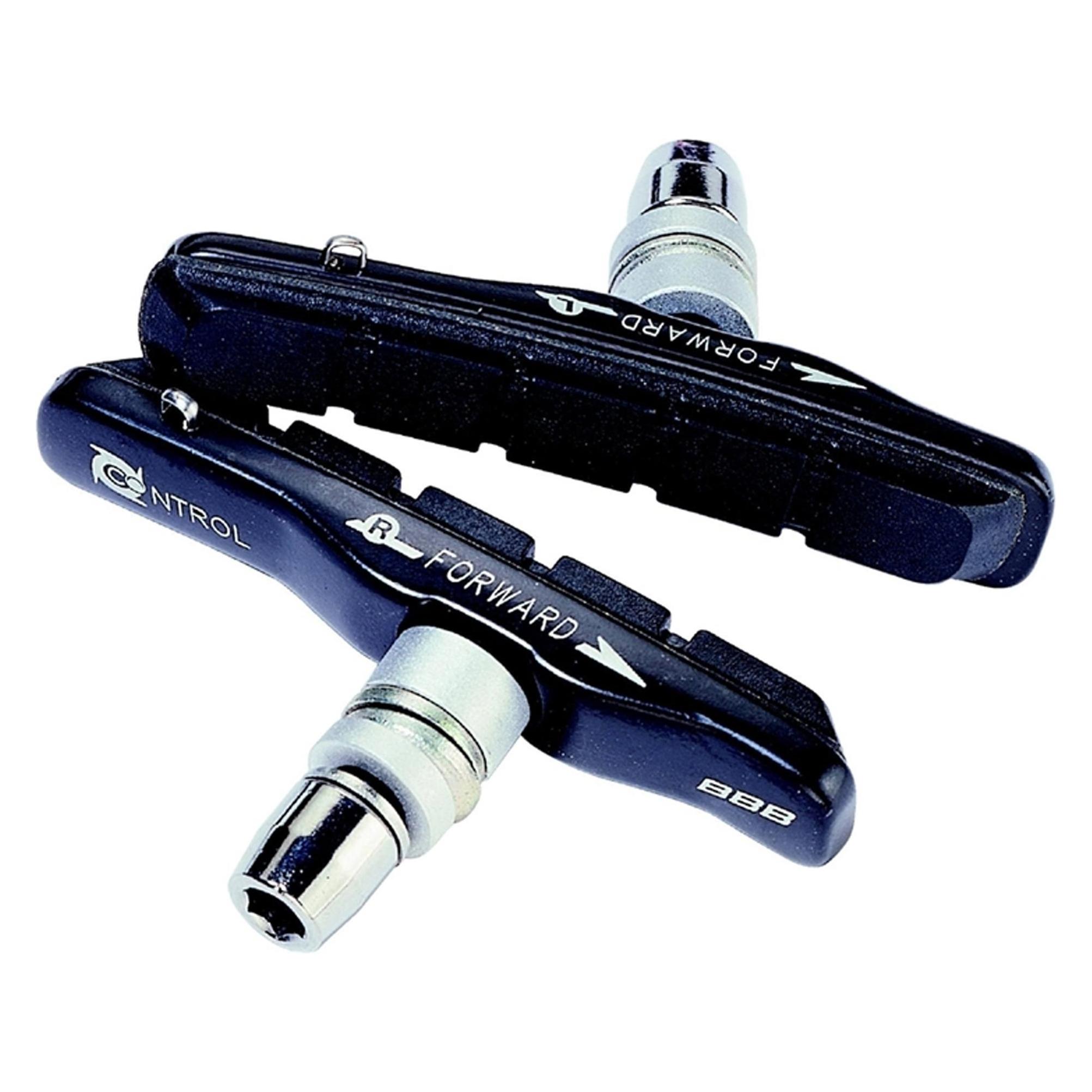BBB Paire de Porte-Patins Cartouches V-Brake VEESTOP Noir (Shimano) (BBS-05NOIR)