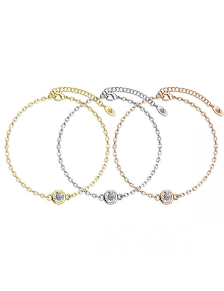 Trio Geburtsstein Armbänder - Multi und Kristall