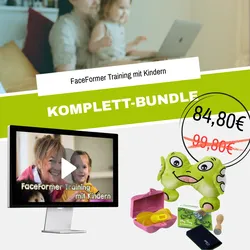 FaceFormer Kinder Set + Faceformer-Training für Kinder: Webinar-Aufzeichnung mit praktischen Übungsmodulen - Rosa