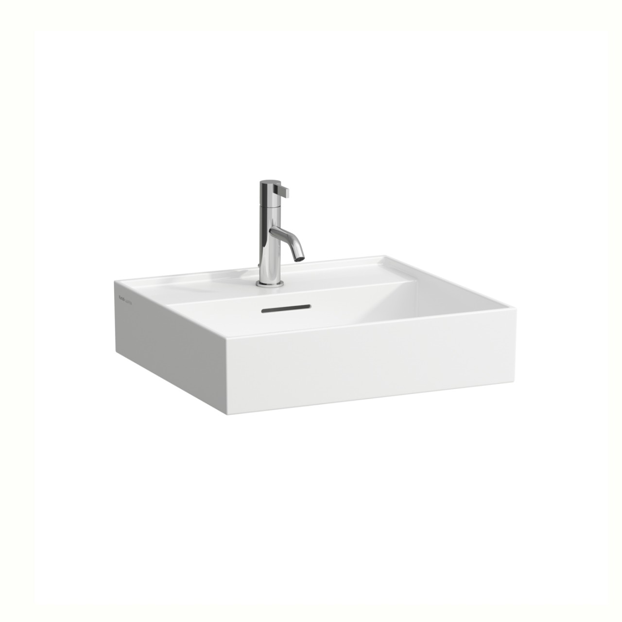 LAUFEN Waschtisch Kartell · LAUFEN 500x460, Standardablauf, weiß, 8.1033.2.000.104.1 H8103320001041