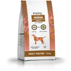 PUPIL Premium INSECTS All Breeds Trockenfutter für Hunde 12kg