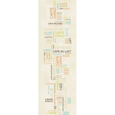 Fototapete ARCHITECTS PAPER "Coffee Time", bunt, B:1m L:2,8m, Vlies, Tapeten, Tapete Café Bunt Fototapete Panel 1,00m x 2,80m