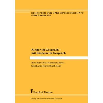 Kinder im Gespräch – mit Kindern im Gespräch, Taschenbuch von , Frank & Timme