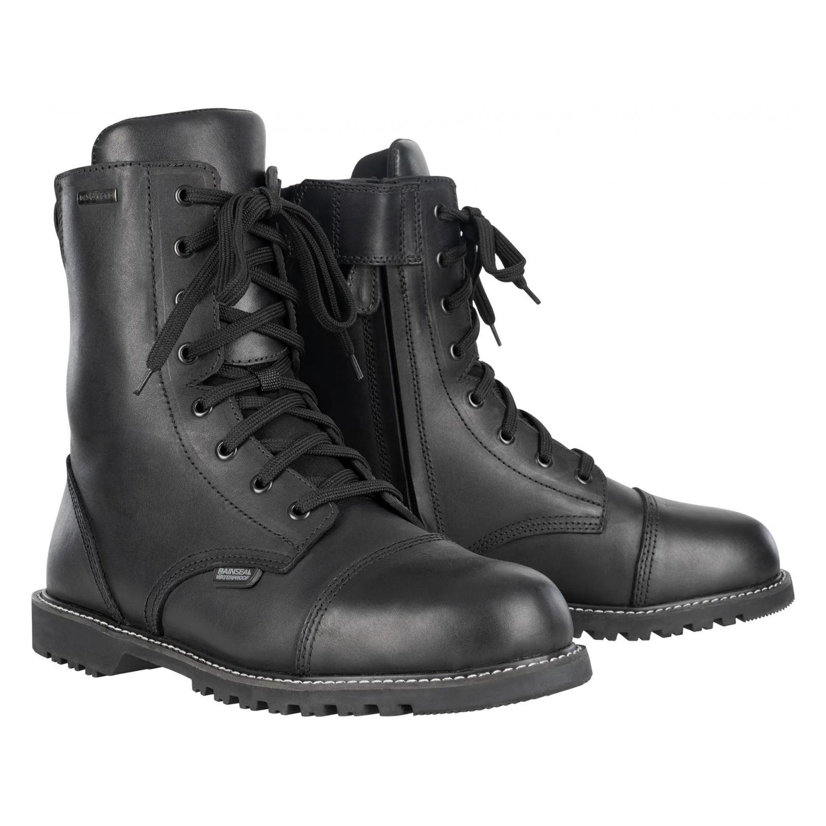 Oxford Herren Merton 2.0 Motorradstiefel, Schwarz, 43 EU (Herren, 43) (BM23010143)