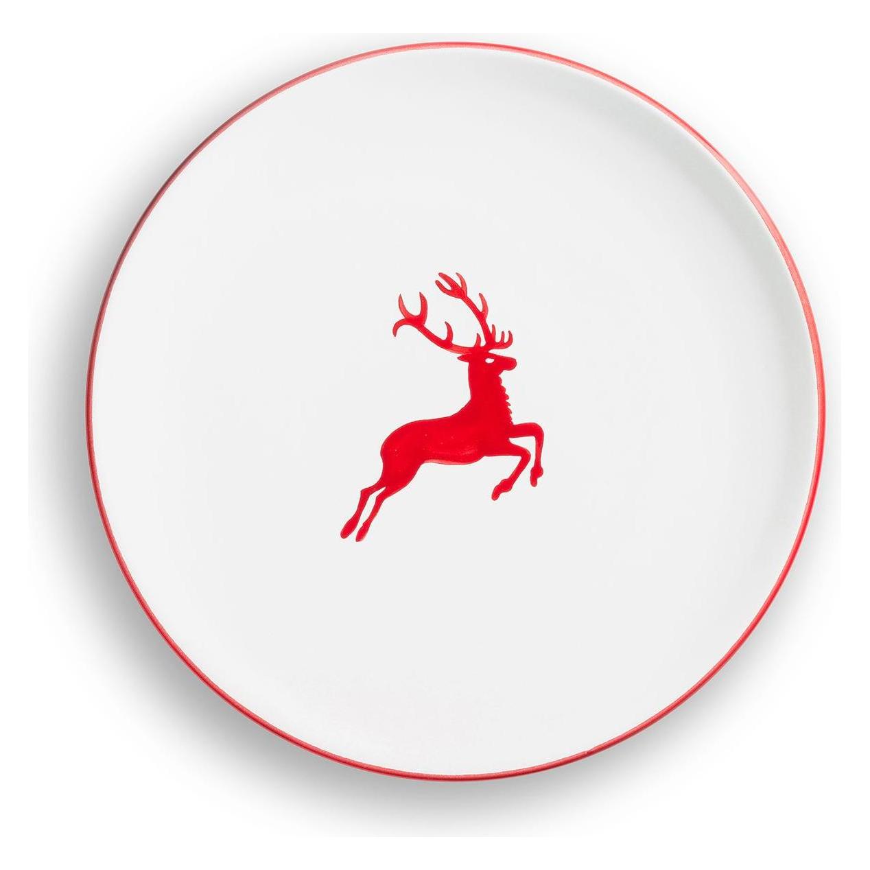 Gmundner Keramik Rubinroter Hirsch (25 cm) (0318TFCU25)