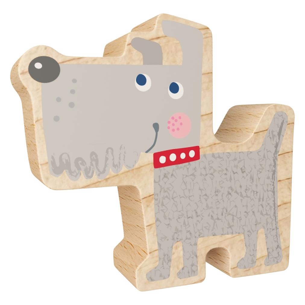 Haba Holzfigur Hund Hektor grau (72128026)