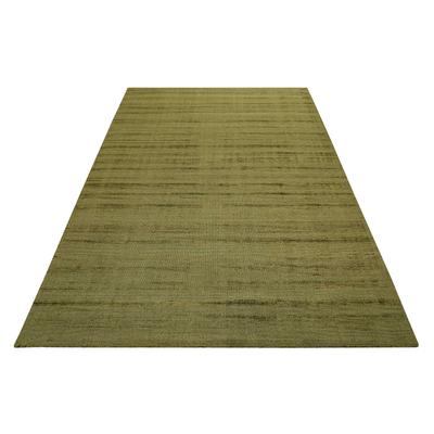 Teppich ESPRIT "Gil, ESP-39954, auch als Läufer erhältlich", grün, B:70cm H:8mm L:140cm, Polyester, Teppiche, Teppich, handgewebt, seidig glänzend, schimmernde Farbbrillianz, Melangeeffekt