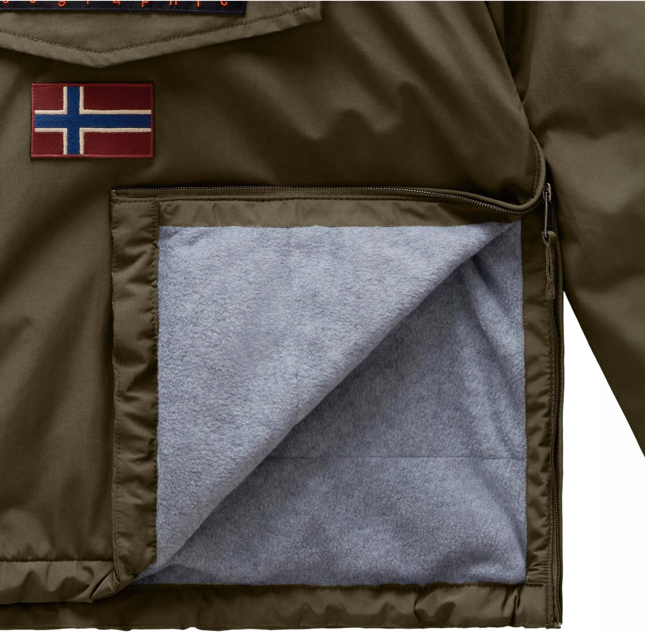 Steppjacke NAPAPIJRI "Steppjacke RAINFOREST WINTER 3", Herren, Gr. L, grün, Obermaterial: 100% Polyamid PA. Futter: 100% Polyamid PA. 100% Polyamid PA., Jacken Steppjacke