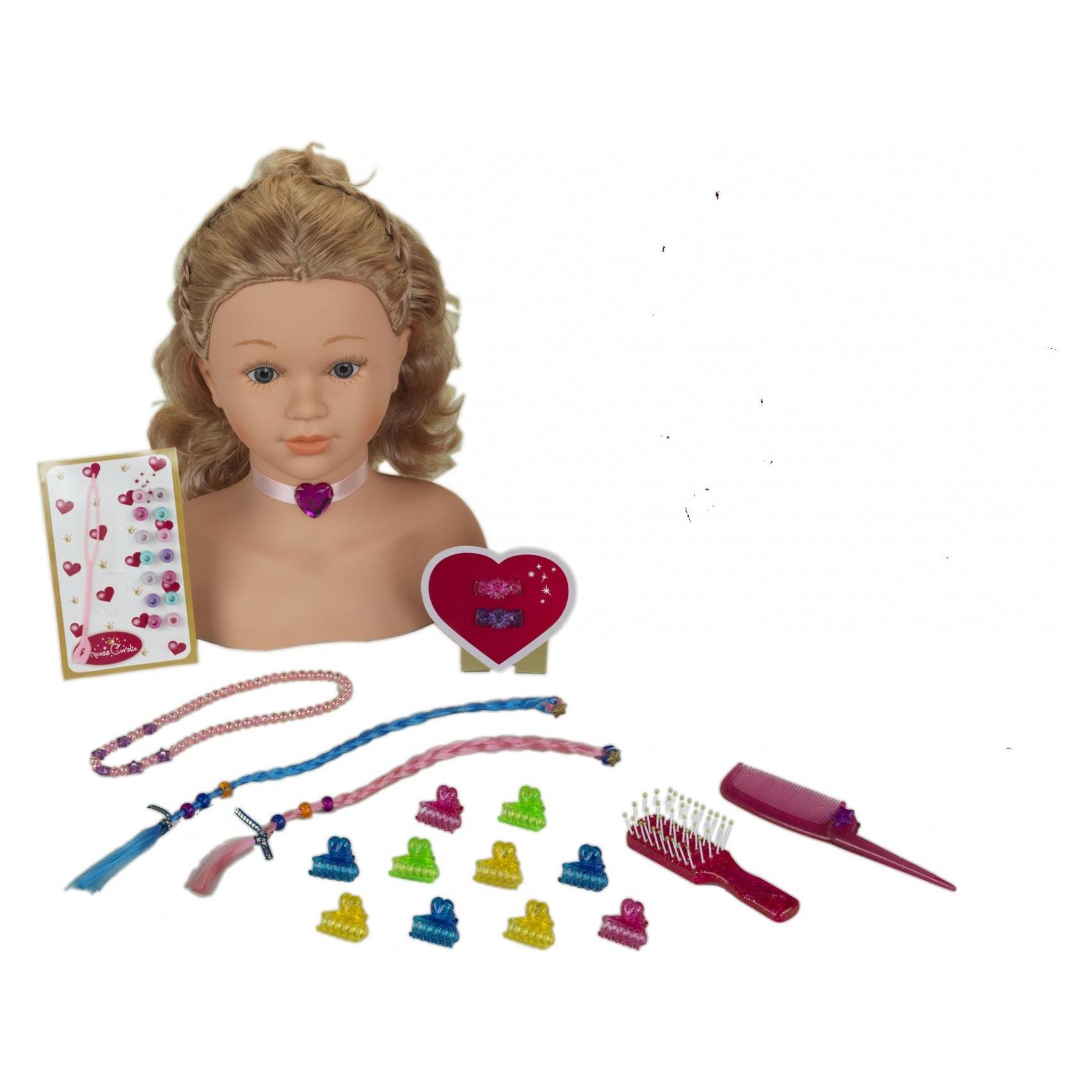 Theo Klein Frisierkopf 33cm blond 33-tlg. Princess Coralie, mit Zubehör (5234)