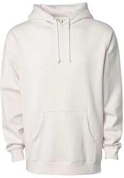 Independent Trading Co. IND4000 Men's Pullover Hoody T-Shirt in Bone size XS   Fleece IND4000P, IND400, IND4000J1