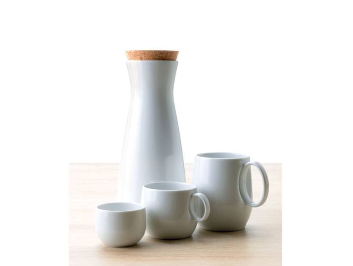 Mug en porcelaine blanche - Lot de 6