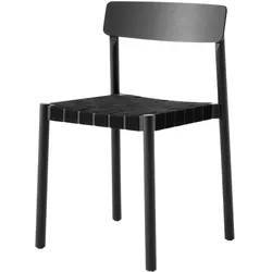 &Tradition Betty TK1 Stuhl, eiche schwarz / gewebe schwarz