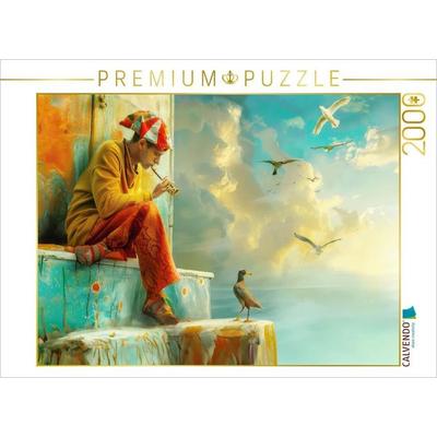 CALVENDO Puzzle Surrealistisches Venedig | 2000 Teile Lege-Größe 90x67cm Foto-Puzzle für glückliche Stunden