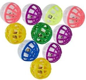 Uplifted Finds Interactive Plastic Lattice Training Balls With Internal Bell 50 Pcs