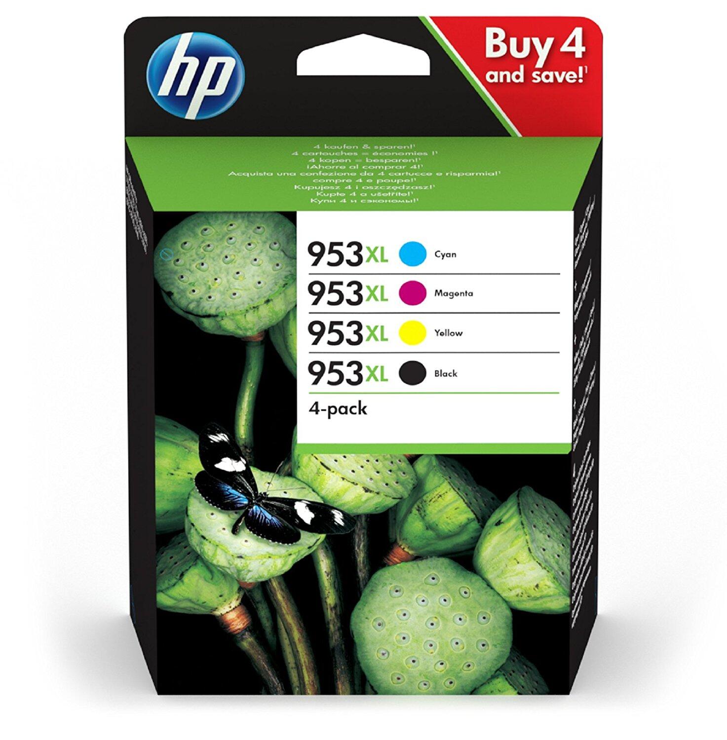 HP Inc. HP Original 953XL Druckerpatronen - 4er Multipack (3HZ52AE)