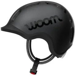 Woom Kinder Fahrrad Helm READY charcoal metallic - S - schwarz - S