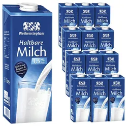 Weihenstephan fettarme H-Milch 1,5 %