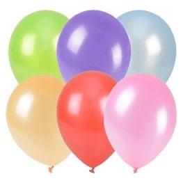 Arpex Metallisierte Luftballons 25 cm 6 Stk (6x) (47592034)