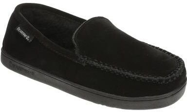 BEARPAW Brian (Men's) Casual Shoes in Black, Size 11 M, Leather