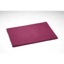 RHOMTUFT Badteppich SQUARE/ASPECT berry 70 x 120 cm