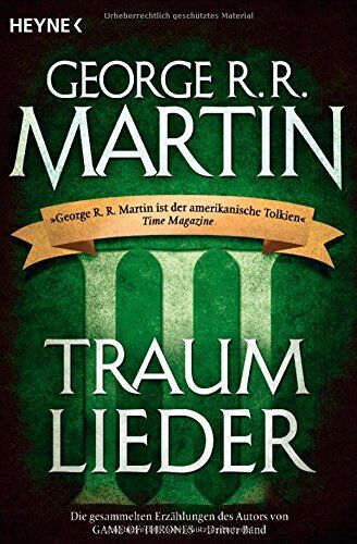 Martin, George R. R. - Traumlieder 3: Erzählungen - Preis vom 09.10.2026 07:28:09 h