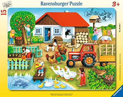 Ravensburger Framepuzzel voor kinderen - Multicolour - 15 stukjes
