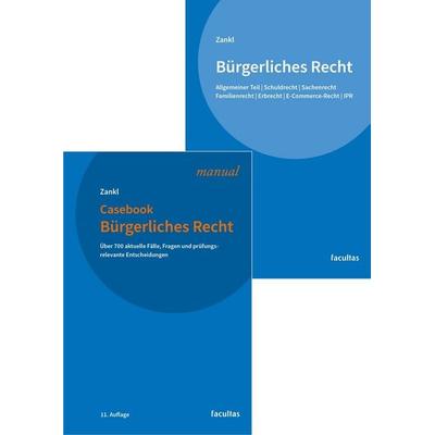 Kombipaket Casebook Bürgerliches Recht und Bürgerliches Recht, Taschenbuch von Wolfgang Zankl, Facultas, 978-3-7089-2749-7