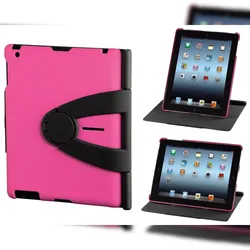 Hama Cover Padfolio mit Standfunktion Pink für Apple iPad 2/3/4