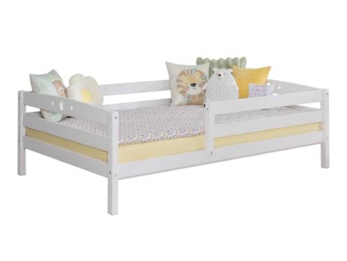 TiCAA Einzelbett „Eli“, Kinderbett, Jugendbett, Schlafzimmer, Kinderzimmer