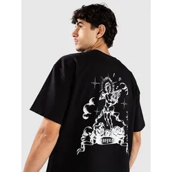 Empyre Rose Cherub Boxy T-Shirt pitch black Gr. XL