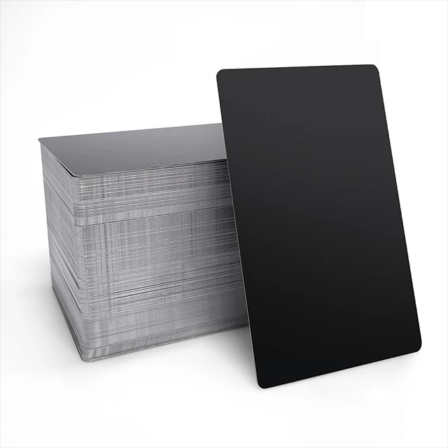 xTool Frosted Black Aluminum Business Cards (300pcs) P5020247