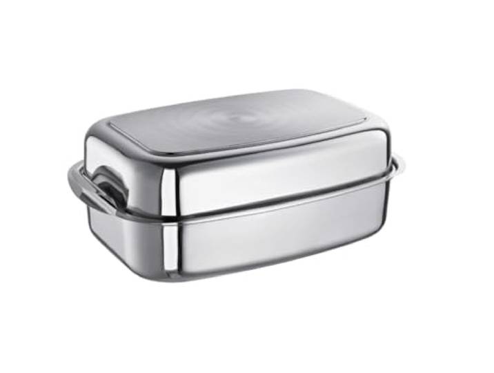 Schulte-Ufer 67067-36 Allzweck-Bräter, 36 x 25 cm, Edelstahl, Silber