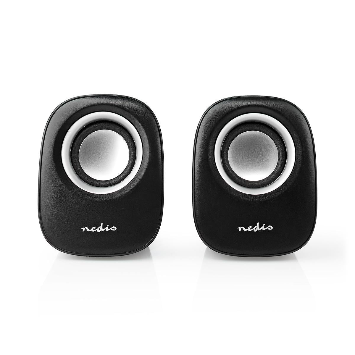 Nedis CSPR10020BK, Zwart, Zilver